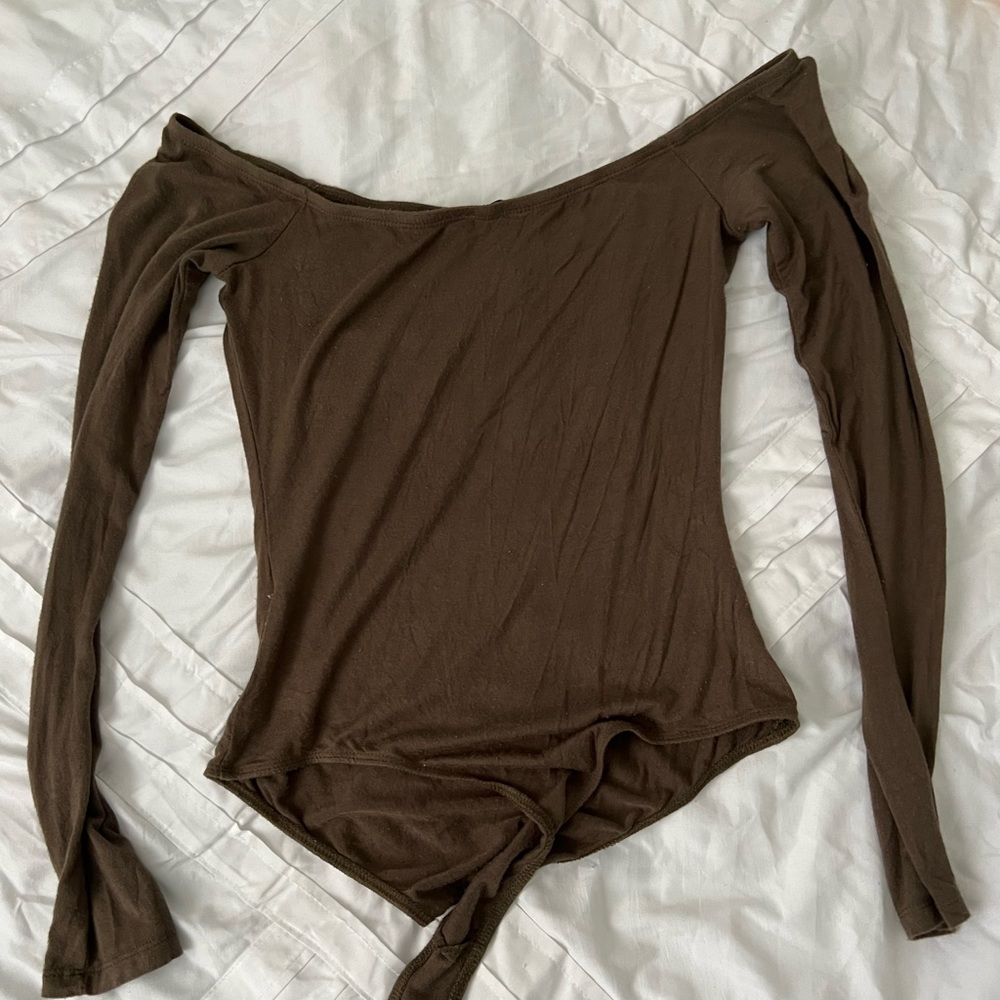 Olive green body suit